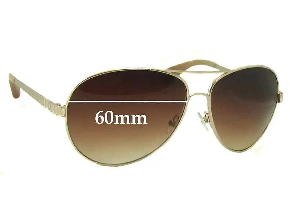 Sunglass Fix Verres de Remplacement pour Marc by Marc Jacobs MMJ 184/S - 60mm Wide Sunglass Fix Verres de Remplacement pour Marc by Marc Jacobs MMJ 184/S - 60mm Wide