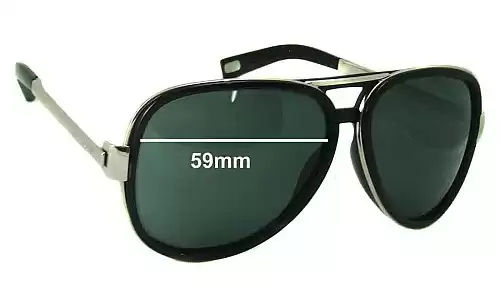 Sunglass Fix Verres de Remplacement pour Marc by Marc Jacobs MMJ 364/S - 59mm Wide Sunglass Fix Verres de Remplacement pour Marc by Marc Jacobs MMJ 364/S - 59mm Wide
