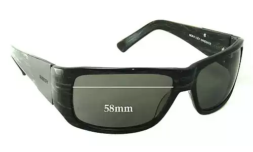 Sunglass Fix Verres de Remplacement pour Morrissey Slipstream - 58mm Wide Sunglass Fix Verres de Remplacement pour Morrissey Slipstream - 58mm Wide