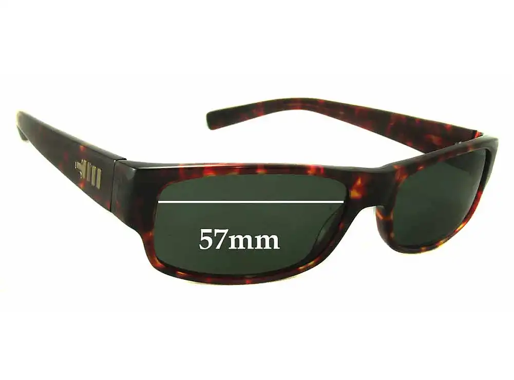 Sunglass Fix Verres de Remplacement pour Mosley Tribes Kapelle - 57mm Wide Sunglass Fix Verres de Remplacement pour Mosley Tribes Kapelle - 57mm Wide