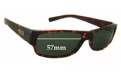 Sunglass Fix Verres de Remplacement pour Mosley Tribes Kapelle - 57mm Wide Sunglass Fix Verres de Remplacement pour Mosley Tribes Kapelle - 57mm Wide