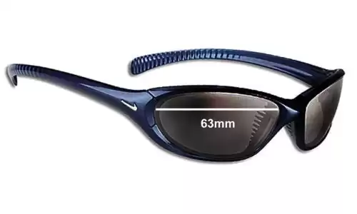 Sunglass Fix Verres de Remplacement pour Nike EV0139 Interchange 80 - 63mm Wide Sunglass Fix Verres de Remplacement pour Nike EV0139 Interchange 80 - 63mm Wide