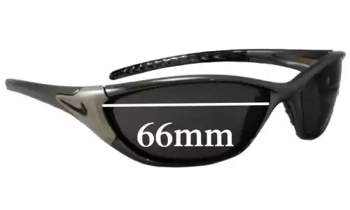 Sunglass Fix Lentilles de Remplacement pour Nike EV0244 Haul - 66mm Wide Nike EV0244 Haul Lentilles de Remplacement 66mm wide