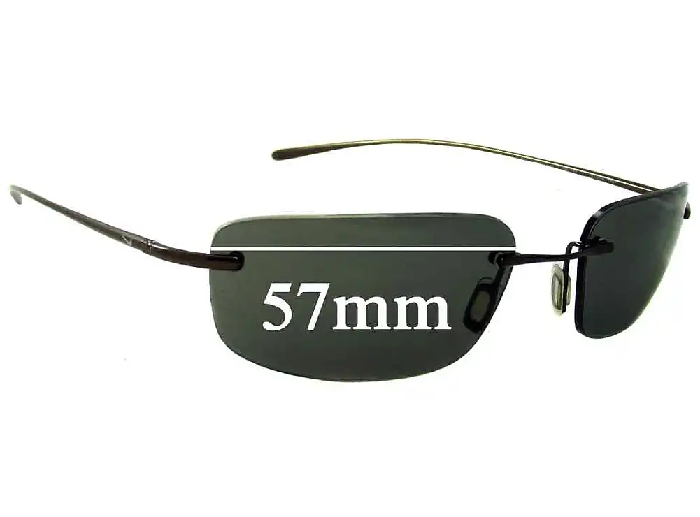 Sunglass Fix Verres de Remplacement pour Nike EV0205 Linear Square - 57mm Wide Sunglass Fix Verres de Remplacement pour Nike EV0205 Linear Square - 57mm Wide