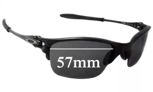 Sunglass Fix Verres de Remplacement pour Oakley X Metal Half-X - 57mm Wide Sunglass Fix Verres de Remplacement pour Oakley X Metal Half-X - 57mm Wide