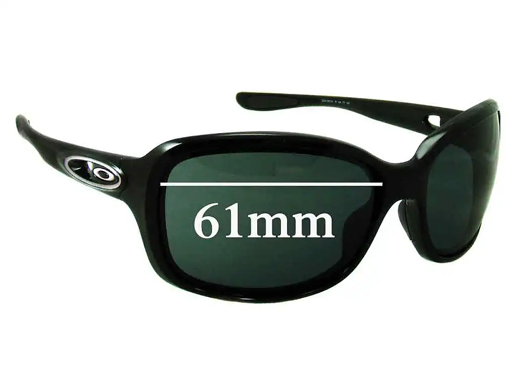 Sunglass Fix Verres de Remplacement pour Oakley Urgency OO9158 - 61mm Wide Sunglass Fix Verres de Remplacement pour Oakley Urgency OO9158 - 61mm Wide