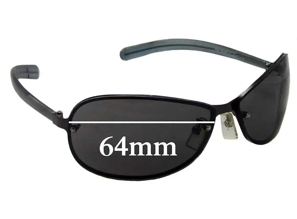 Sunglass Fix Verres de Remplacement pour Police Mod 2877 - 64mm Wide Sunglass Fix Verres de Remplacement pour Police Mod 2877 - 64mm Wide