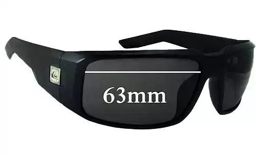 Sunglass Fix Verres de Remplacement pour Quiksilver The Cruise - 63mm Wide Sunglass Fix Verres de Remplacement pour Quiksilver The Cruise - 63mm Wide