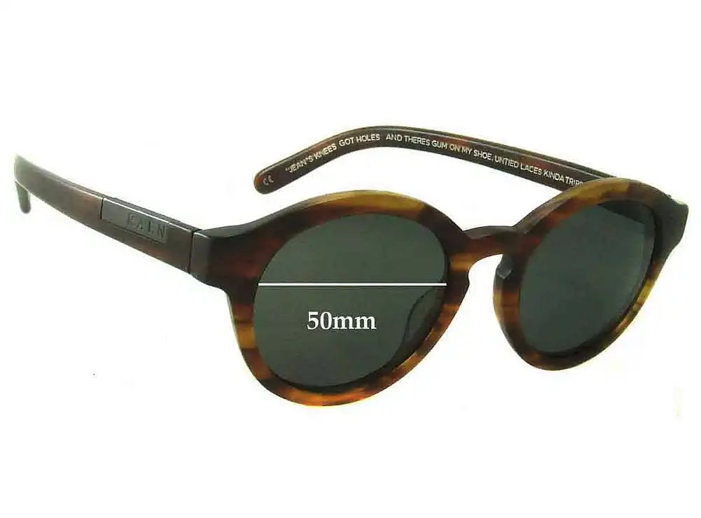 Sunglass Fix Verres de Remplacement pour Raen Alex Knost - 50mm Wide Sunglass Fix Verres de Remplacement pour Raen Alex Knost - 50mm Wide