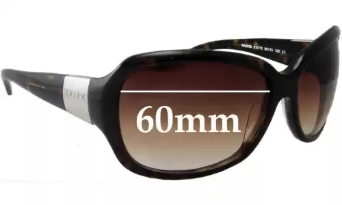 Sunglass Fix Lentilles de Remplacement pour Polo RA 5005 - 60mm Wide Polo RA 5005 Lentilles de Remplacement 60mm wide