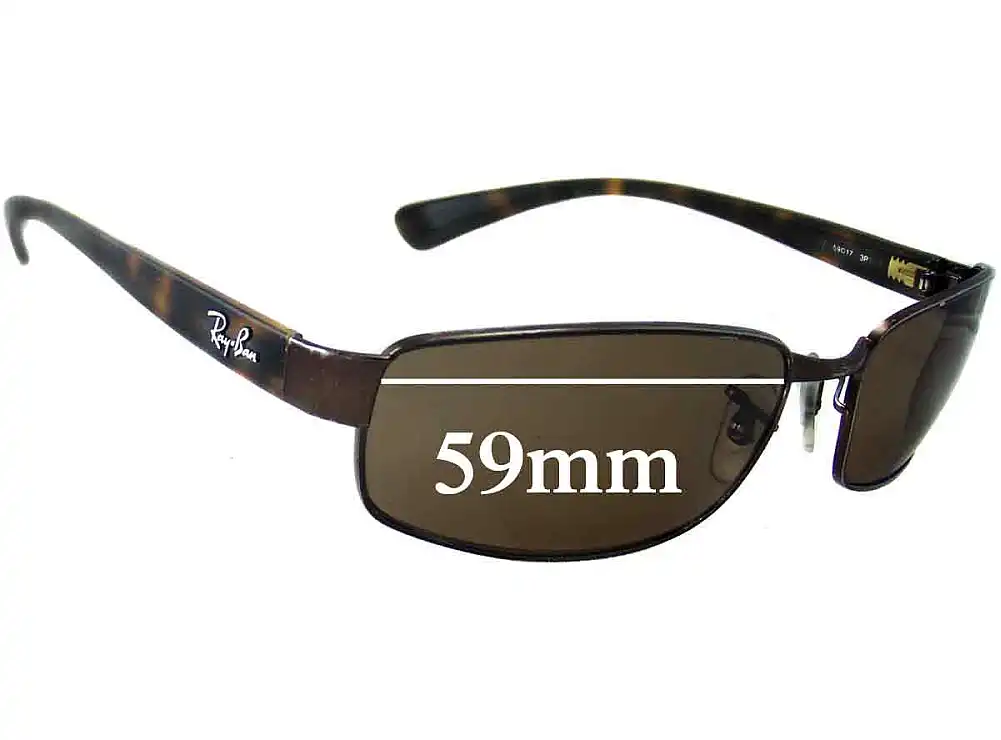 Sunglass Fix Lentilles de Remplacement pour Ray-Ban RB3364 - 59mm Wide Sunglass Fix Lentilles de Remplacement pour Ray-Ban RB3364 - 59mm Wide