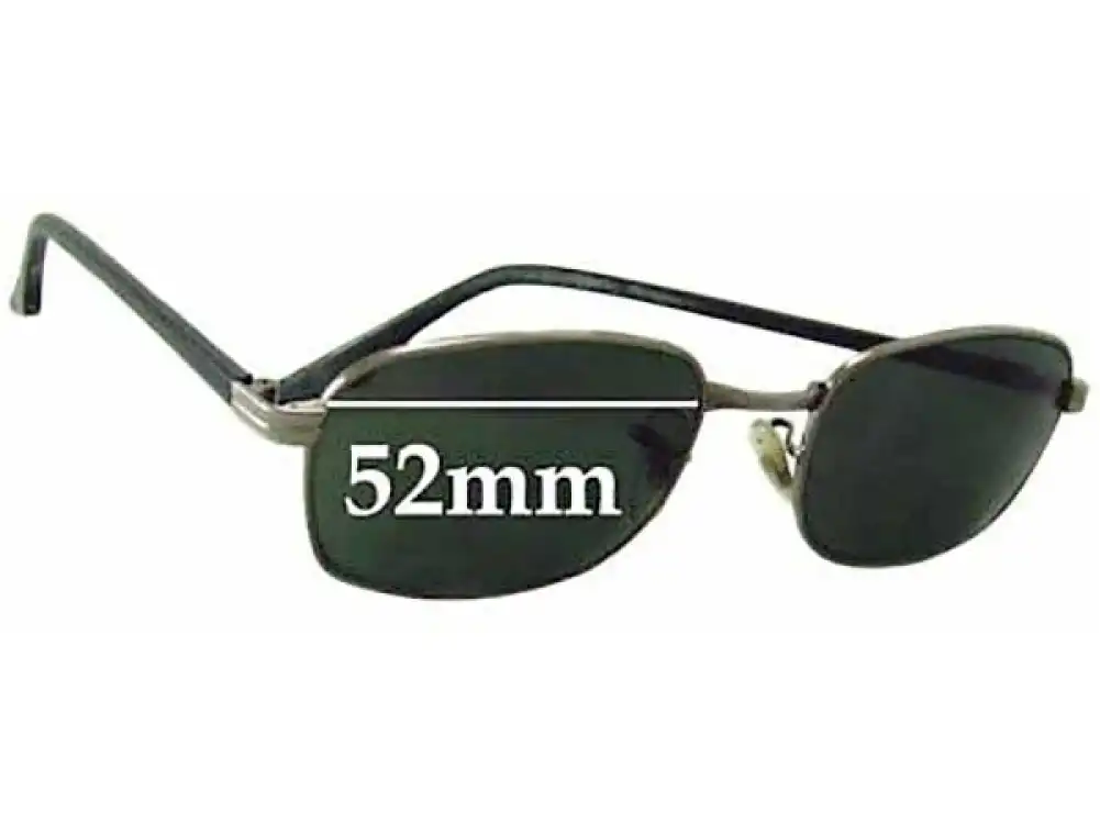 Sunglass Fix Verres de Remplacement pour Ray-Ban B&L W2728 - 52mm Wide Sunglass Fix Verres de Remplacement pour Ray-Ban B&L W2728 - 52mm Wide