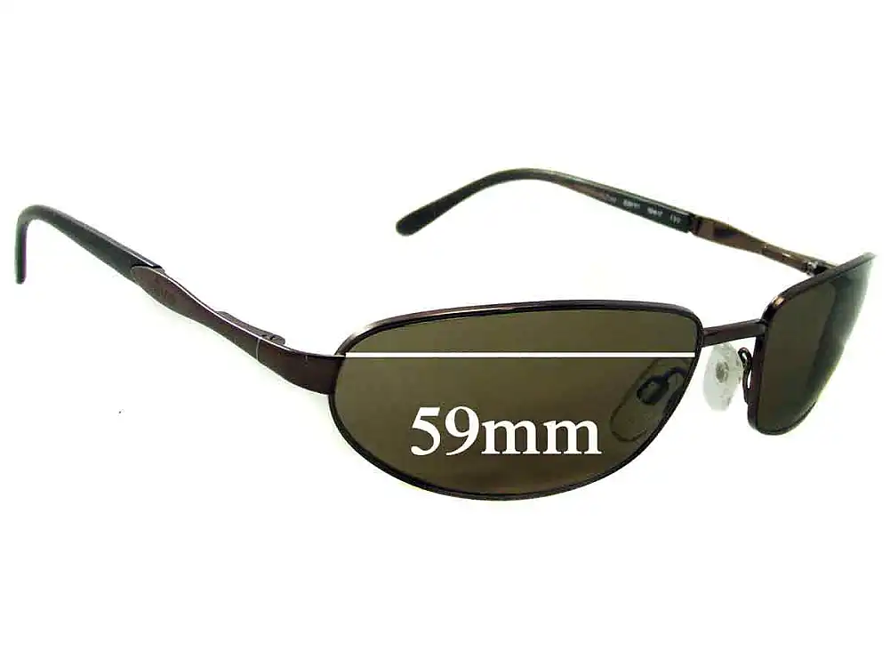 Sunglass Fix Verres de Remplacement pour Revo 3030 - 59mm Wide Sunglass Fix Verres de Remplacement pour Revo 3030 - 59mm Wide