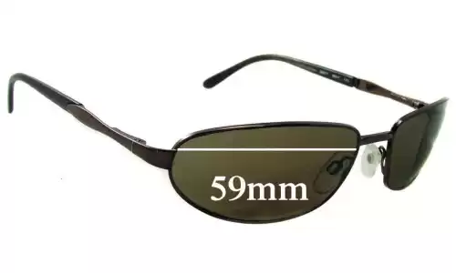 Sunglass Fix Verres de Remplacement pour Revo 3030 - 59mm Wide Sunglass Fix Verres de Remplacement pour Revo 3030 - 59mm Wide