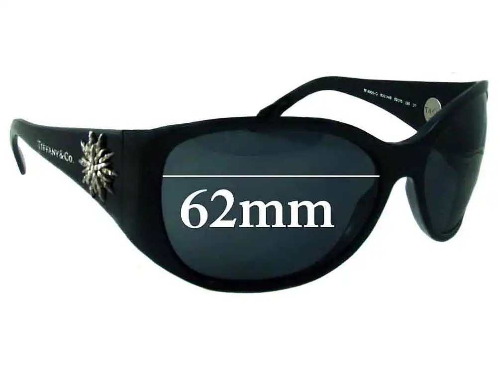 Sunglass Fix Verres de Remplacement pour Tiffany & Co TF 4005-G - 62mm Wide Sunglass Fix Verres de Remplacement pour Tiffany & Co TF 4005-G - 62mm Wide
