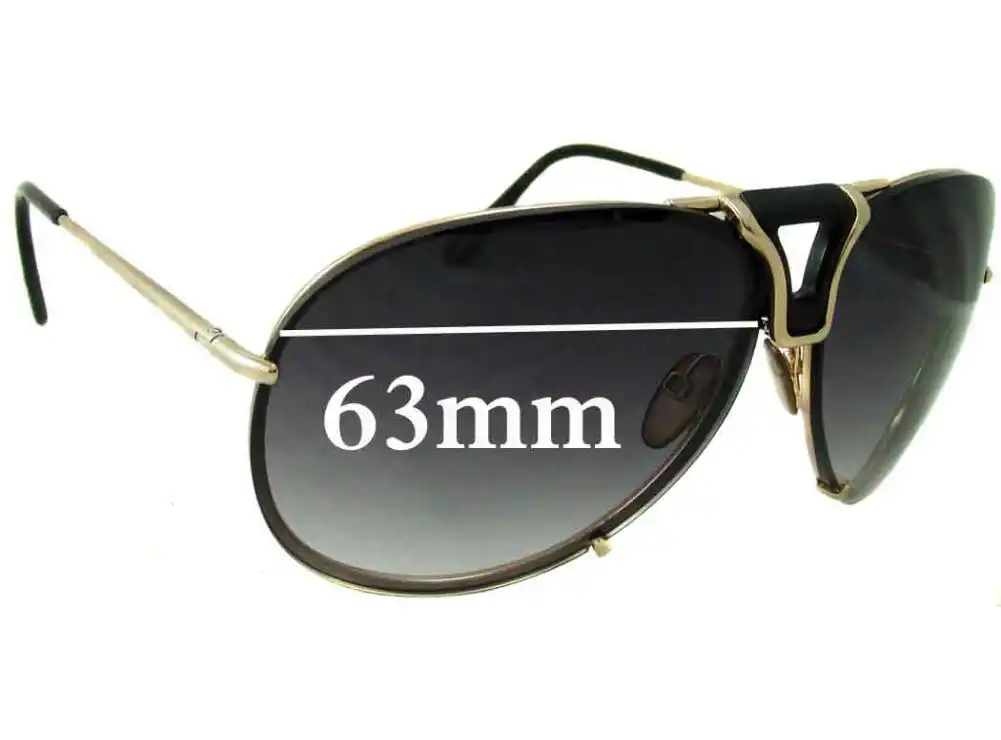 Sunglass Fix Lentilles de Remplacement pour Tom Ford Hawkings FT0001 772 - 63mm Wide Sunglass Fix Lentilles de Remplacement pour Tom Ford Hawkings FT0001 772 - 63mm Wide