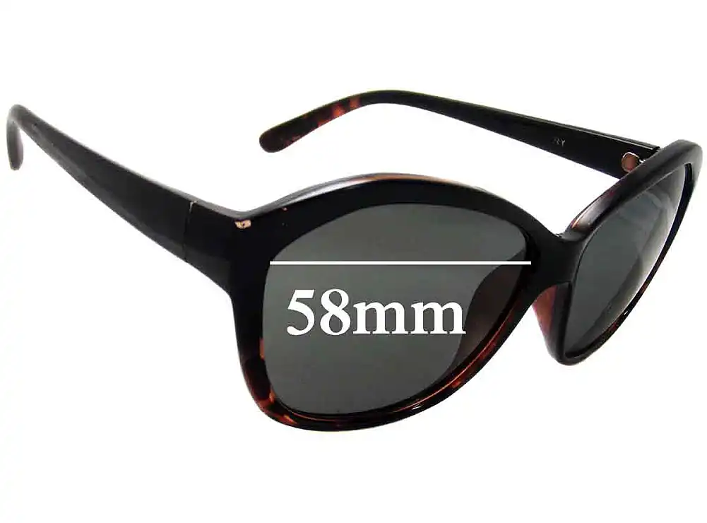 Sunglass Fix Verres de Remplacement pour Witchery Yolanda - 58mm Wide Sunglass Fix Verres de Remplacement pour Witchery Yolanda - 58mm Wide