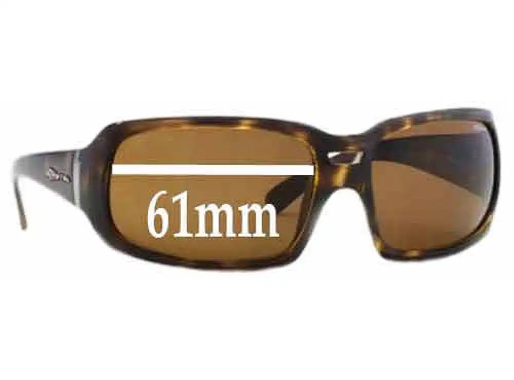 Sunglass Fix Verres de Remplacement pour Arnette Rushmore AN4081 - 61mm Wide Sunglass Fix Verres de Remplacement pour Arnette Rushmore AN4081 - 61mm Wide