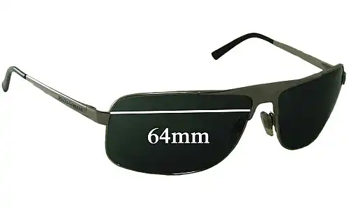 Sunglass Fix Verres de Remplacement pour Dolce & Gabbana DG2022 - 64mm Wide Sunglass Fix Verres de Remplacement pour Dolce & Gabbana DG2022 - 64mm Wide
