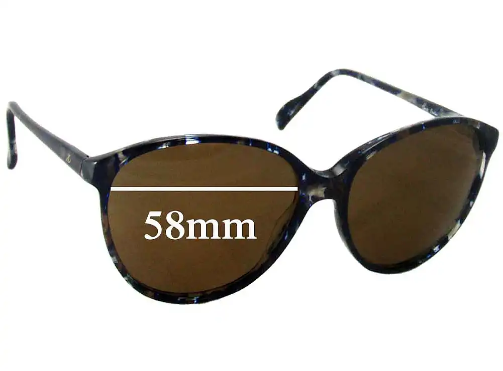 Sunglass Fix Verres de Remplacement pour Haute Couture Couture 3613-8 - 58mm Wide Sunglass Fix Verres de Remplacement pour Haute Couture Couture 3613-8 - 58mm Wide