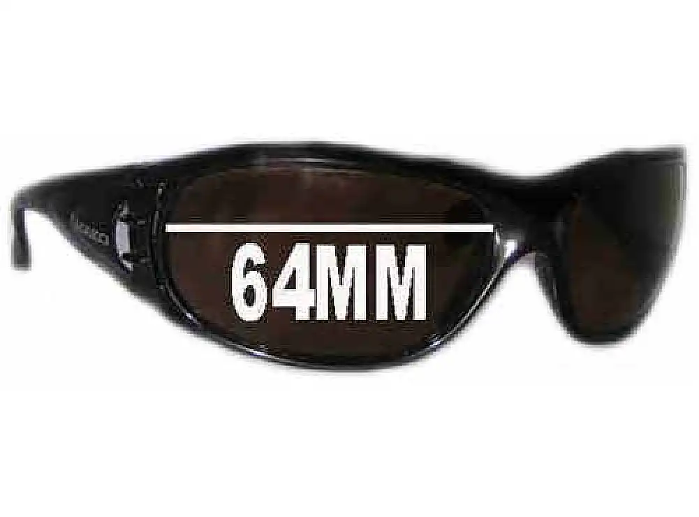 Sunglass Fix Verres de Remplacement pour Mako Safari 9413 - 64mm Wide Sunglass Fix Verres de Remplacement pour Mako Safari 9413 - 64mm Wide