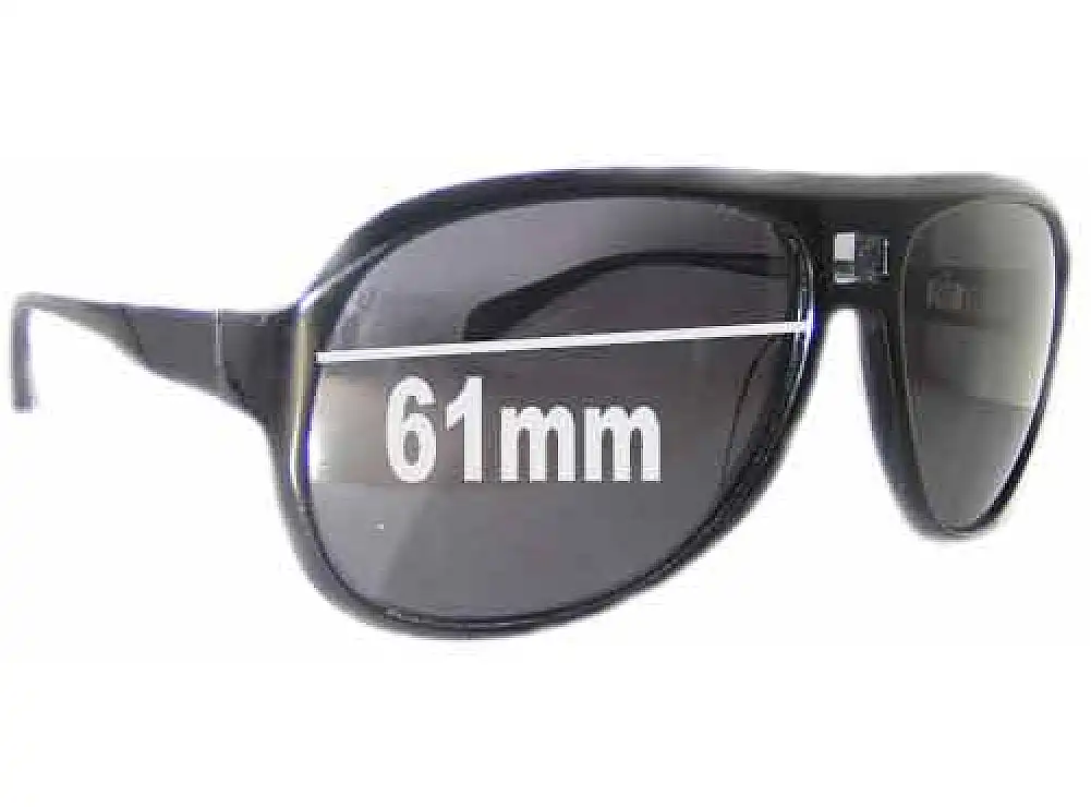 Sunglass Fix Verres de Remplacement pour Morrissey Alphaville - 61mm Wide Sunglass Fix Verres de Remplacement pour Morrissey Alphaville - 61mm Wide