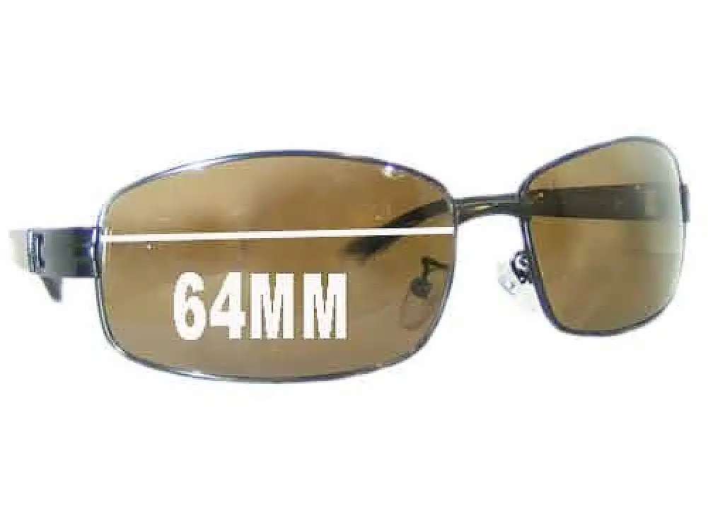 Sunglass Fix Verres de Remplacement pour OSK OSK 8155 - 64mm Wide Sunglass Fix Verres de Remplacement pour OSK OSK 8155 - 64mm Wide