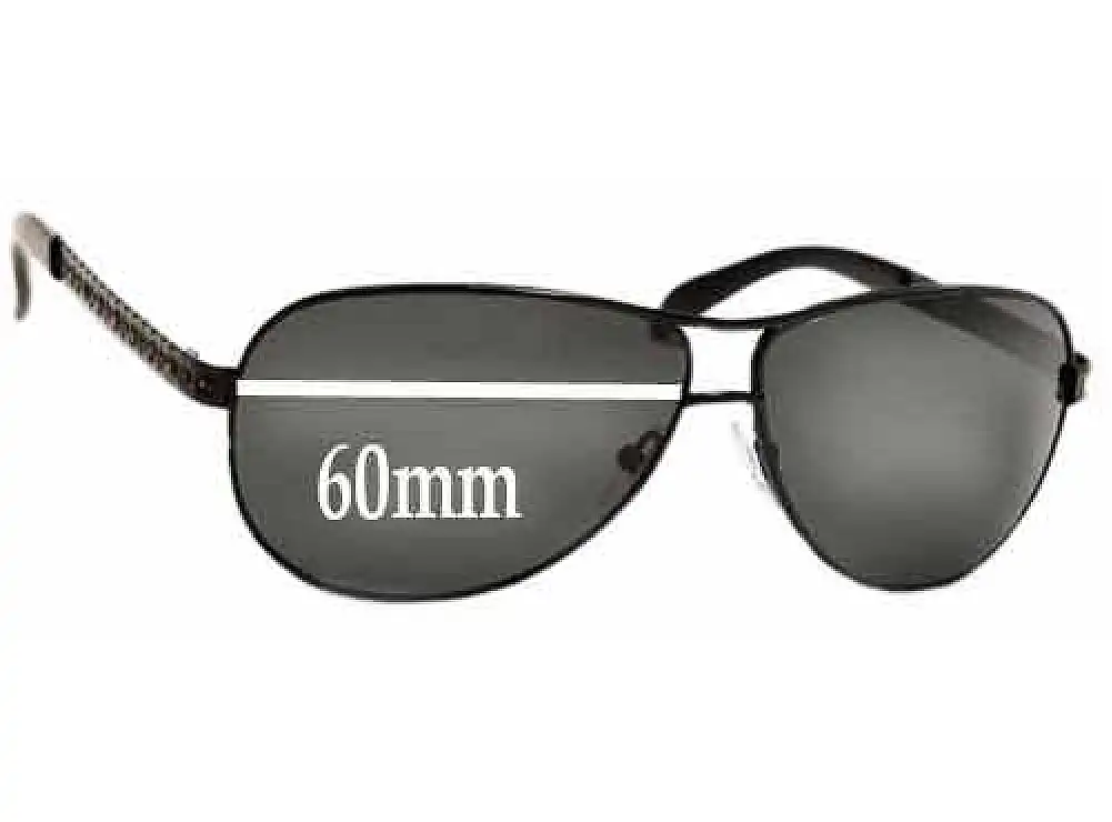 Sunglass Fix Lentilles de Remplacement pour Prada SPR56I - 60mm Wide Sunglass Fix Lentilles de Remplacement pour Prada SPR56I - 60mm Wide