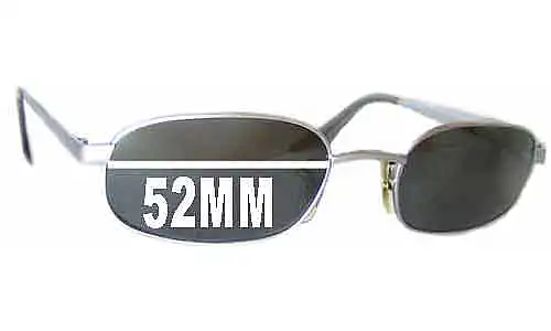 Sunglass Fix Verres de Remplacement pour Ray-Ban B&L W2321 - 52mm Wide Sunglass Fix Verres de Remplacement pour Ray-Ban B&L W2321 - 52mm Wide