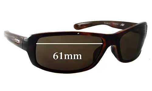 Sunglass Fix Lentilles de Remplacement pour Revo RE4064 Converge - 61mm Wide Revo RE4064 Converge Lentilles de Remplacement 61mm wide