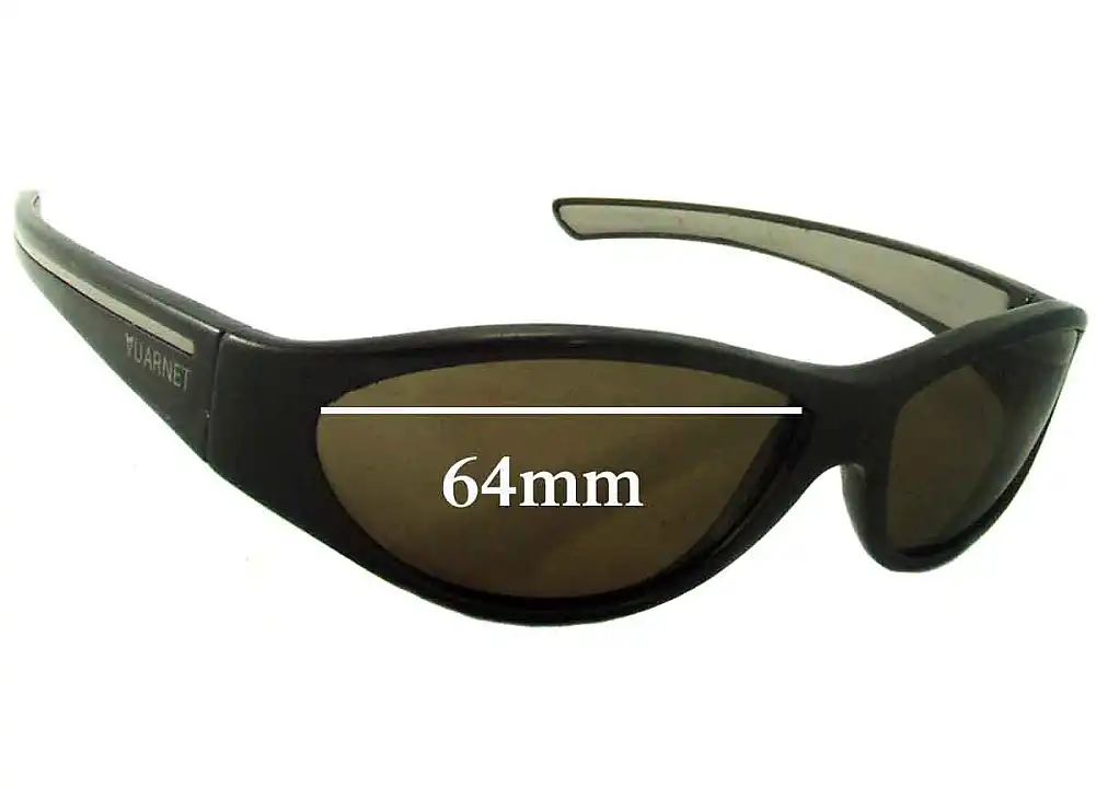 Sunglass Fix Verres de Remplacement pour Vuarnet Unknown Model - 64mm Wide Sunglass Fix Verres de Remplacement pour Vuarnet Unknown Model - 64mm Wide