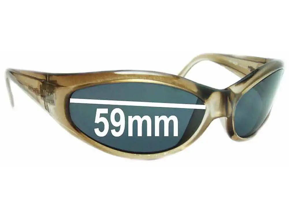 Sunglass Fix Verres de Remplacement pour Arnette Deuce AN212 - 59mm Wide Sunglass Fix Verres de Remplacement pour Arnette Deuce AN212 - 59mm Wide