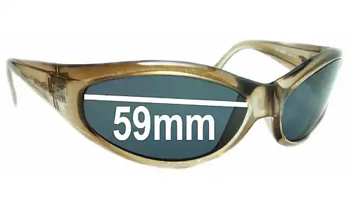 Sunglass Fix Verres de Remplacement pour Arnette Deuce AN212 - 59mm Wide Sunglass Fix Verres de Remplacement pour Arnette Deuce AN212 - 59mm Wide