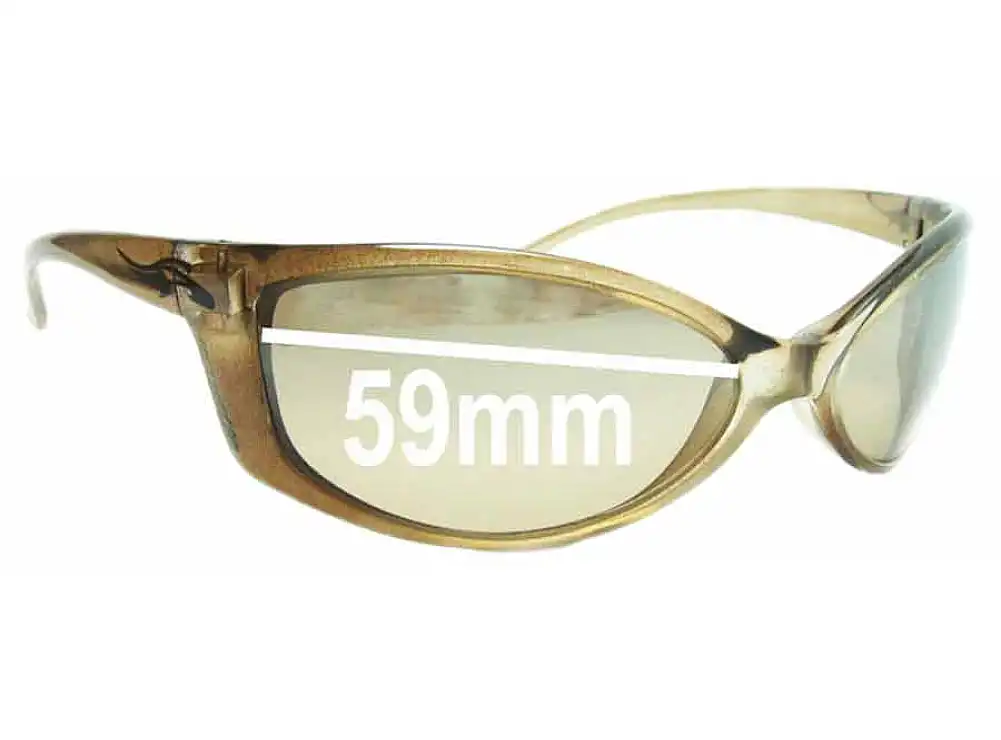 Sunglass Fix Lentilles de Remplacement pour Arnette Swinger AN4016 - 59mm Wide Sunglass Fix Lentilles de Remplacement pour Arnette Swinger AN4016 - 59mm Wide