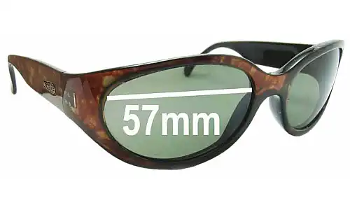 Sunglass Fix Verres de Remplacement pour Arnette Hoodoo - 57mm Wide Sunglass Fix Verres de Remplacement pour Arnette Hoodoo - 57mm Wide