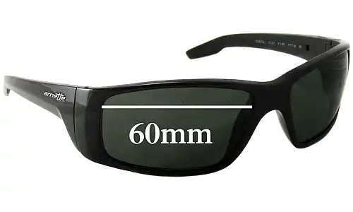 Sunglass Fix Verres de Remplacement pour Arnette Unreal AN4187 - 60mm Wide Sunglass Fix Verres de Remplacement pour Arnette Unreal AN4187 - 60mm Wide
