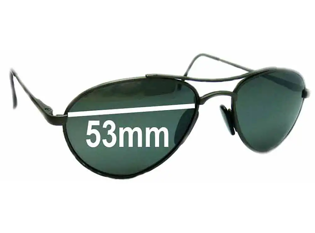 Sunglass Fix Verres de Remplacement pour Arnette Vintage Aviators - 53mm Wide Sunglass Fix Verres de Remplacement pour Arnette Vintage Aviators - 53mm Wide