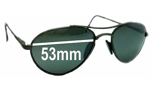 Sunglass Fix Verres de Remplacement pour Arnette Vintage Aviators - 53mm Wide Sunglass Fix Verres de Remplacement pour Arnette Vintage Aviators - 53mm Wide