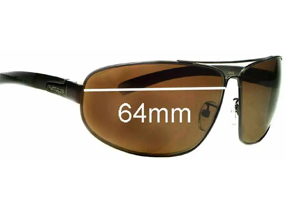 Sunglass Fix Verres de Remplacement pour Bolle Prospect - 64mm Wide Sunglass Fix Verres de Remplacement pour Bolle Prospect - 64mm Wide