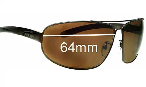 Sunglass Fix Verres de Remplacement pour Bolle Prospect - 64mm Wide Sunglass Fix Verres de Remplacement pour Bolle Prospect - 64mm Wide