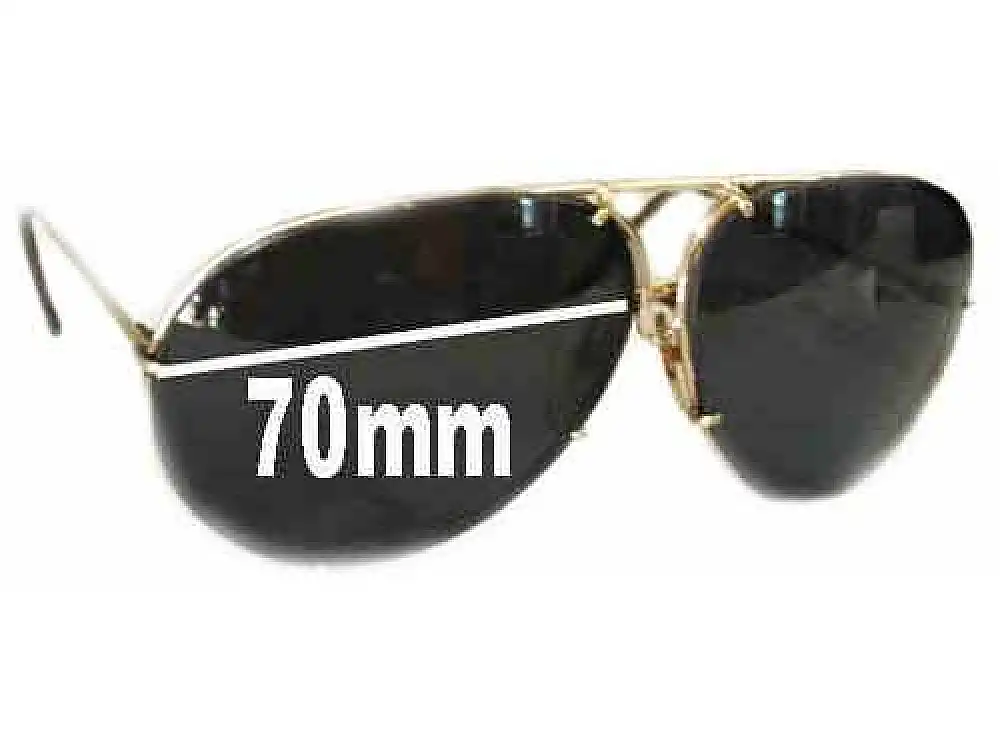 Sunglass Fix Verres de Remplacement pour Carrera SHTS6482 - 70mm Wide Sunglass Fix Verres de Remplacement pour Carrera SHTS6482 - 70mm Wide