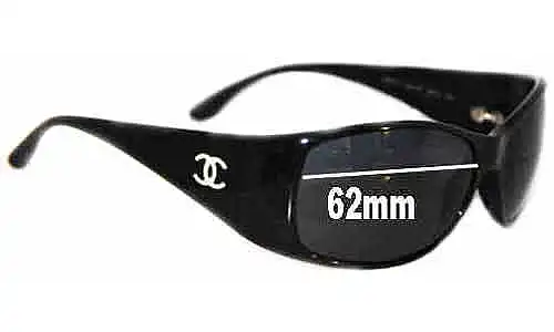 Sunglass Fix Verres de Remplacement pour Chanel 5087-H - 62mm Wide Sunglass Fix Verres de Remplacement pour Chanel 5087-H - 62mm Wide