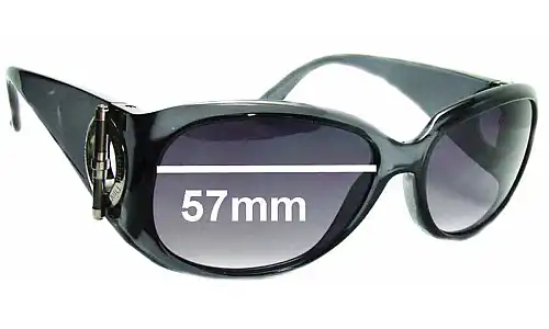 Sunglass Fix Verres de Remplacement pour Christian Dior Design 2 - 57mm Wide Sunglass Fix Verres de Remplacement pour Christian Dior Design 2 - 57mm Wide