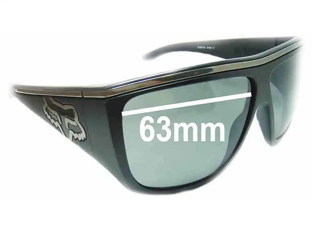 Sunglass Fix Verres de Remplacement pour Fox Racing The Rayavana - 63mm Wide Sunglass Fix Verres de Remplacement pour Fox Racing The Rayavana - 63mm Wide