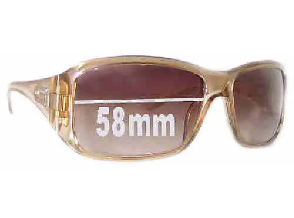 Sunglass Fix Verres de Remplacement pour Gucci GG2550/S - 58mm Wide Sunglass Fix Verres de Remplacement pour Gucci GG2550/S - 58mm Wide