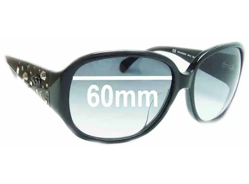 Sunglass Fix Verres de Remplacement pour Juicy Couture Rich Girl/S - 60mm Wide Sunglass Fix Verres de Remplacement pour Juicy Couture Rich Girl/S - 60mm Wide