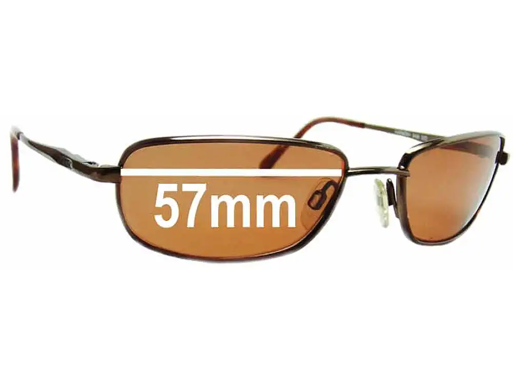 Sunglass Fix Verres de Remplacement pour Mako 9436 - 57mm Wide Sunglass Fix Verres de Remplacement pour Mako 9436 - 57mm Wide