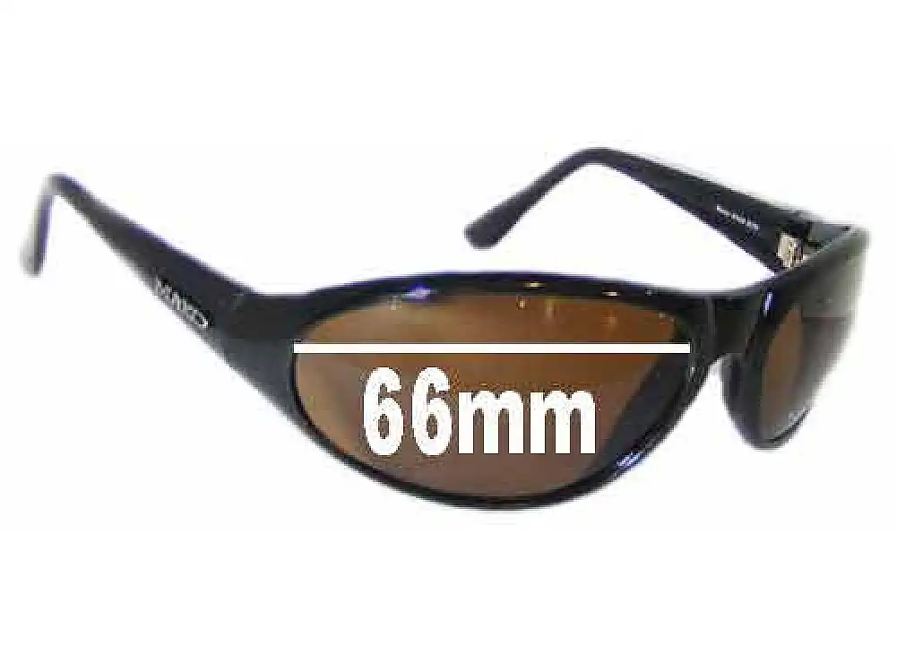 Sunglass Fix Verres de Remplacement pour Mako Muss 9459 - 66mm Wide Sunglass Fix Verres de Remplacement pour Mako Muss 9459 - 66mm Wide
