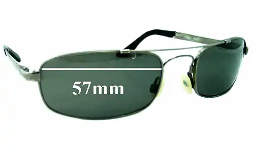 Sunglass Fix Verres de Remplacement pour Mako Twist 9442 - 57mm Wide Sunglass Fix Verres de Remplacement pour Mako Twist 9442 - 57mm Wide