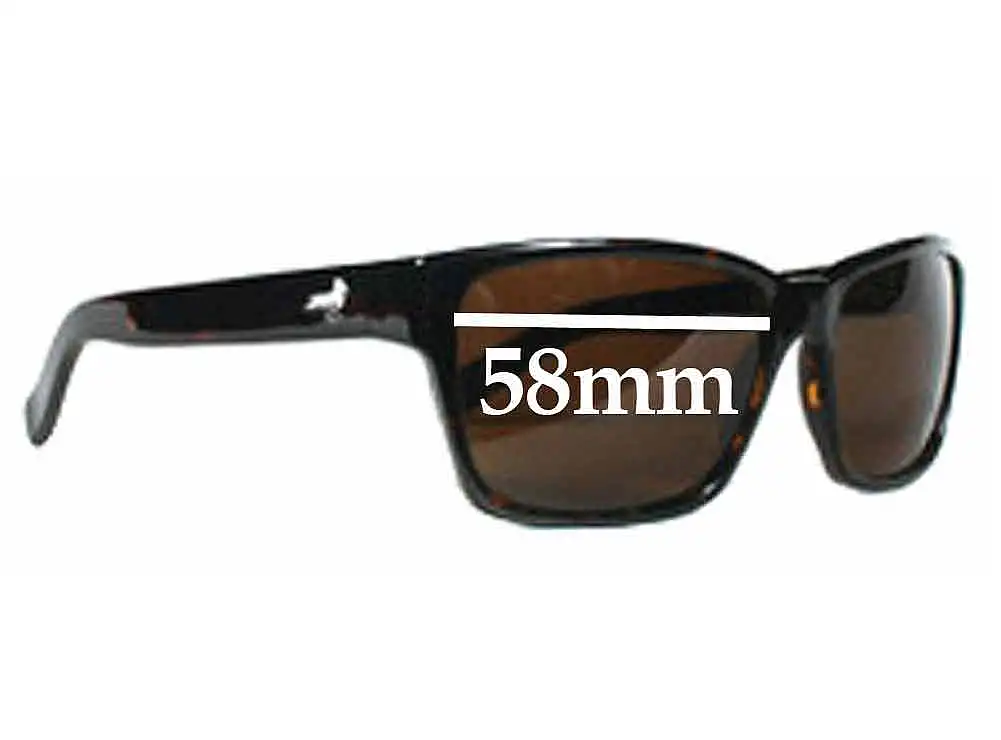 Sunglass Fix Verres de Remplacement pour Modern Amusement 30's - 58mm Wide Sunglass Fix Verres de Remplacement pour Modern Amusement 30's - 58mm Wide